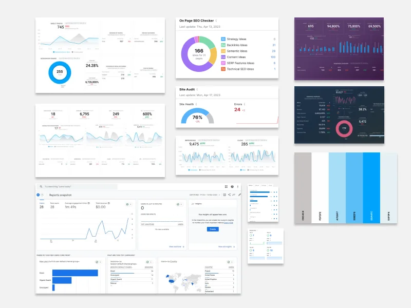 dashboard UX design