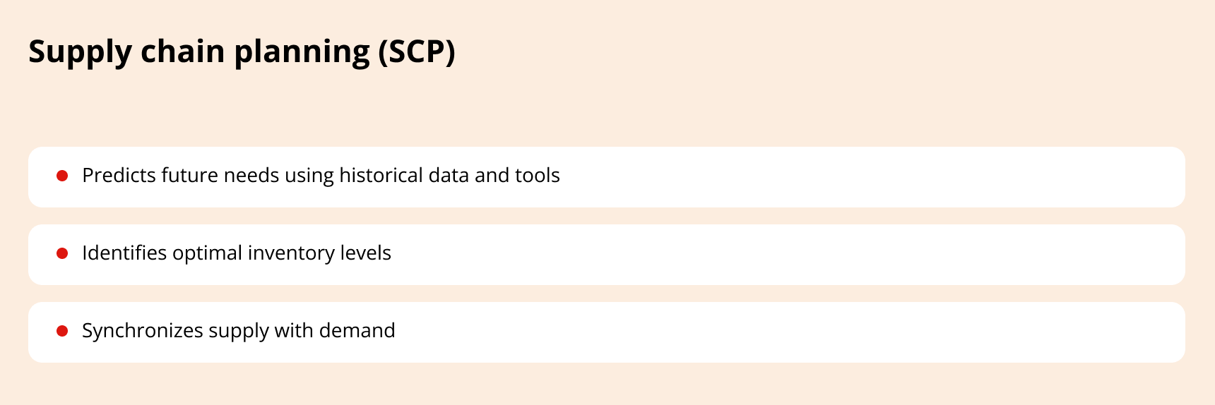 scp software for logistics